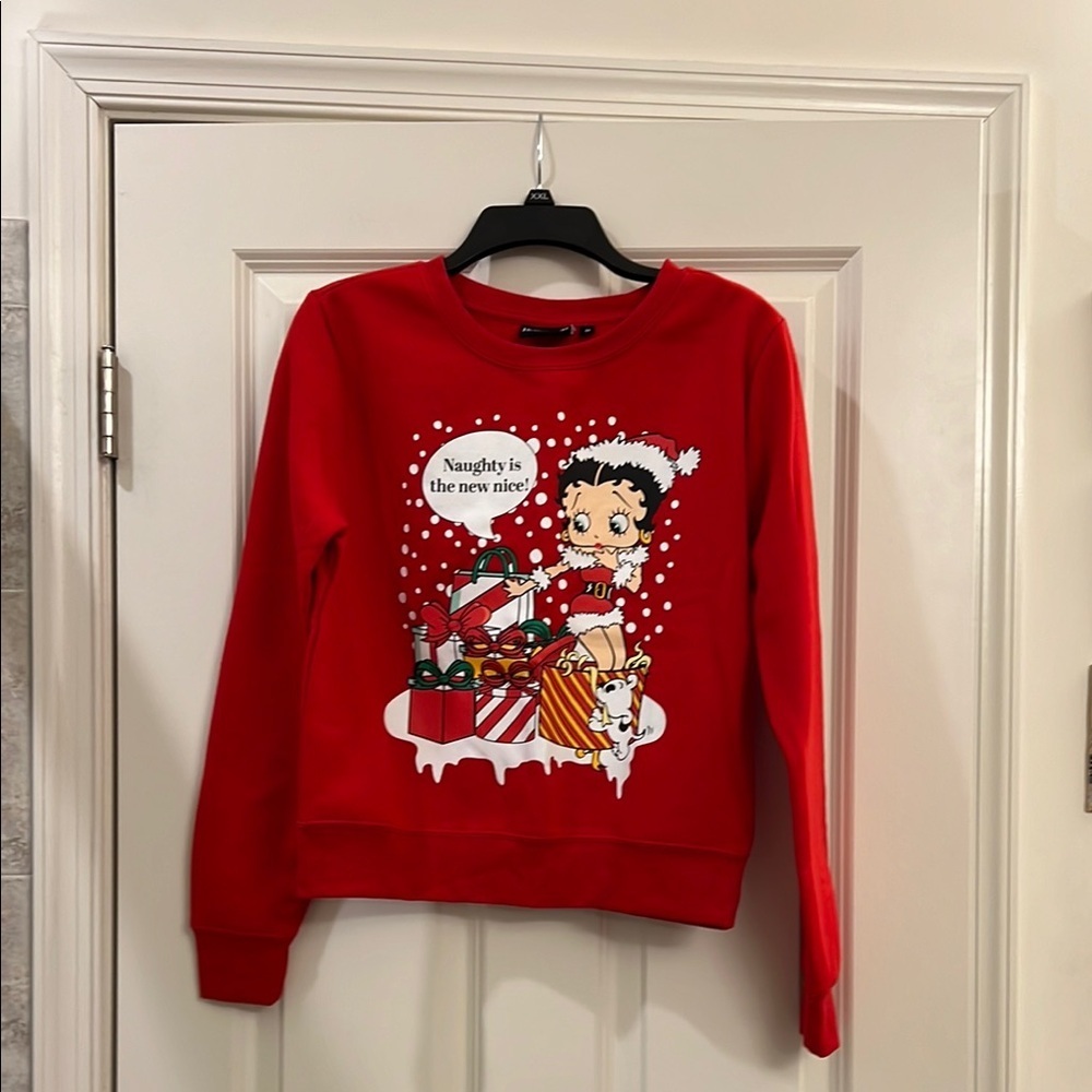 Betty Boop ladies sweatshirt